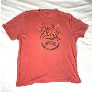 Lucky Brand Cycles Motorcycle Graphic Tee XL